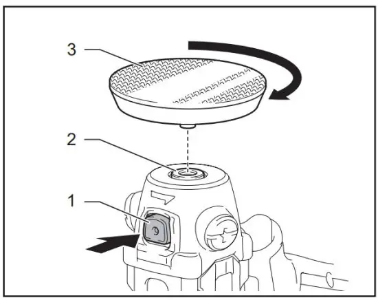 makita VP01 Cordless Sander Polisher - system