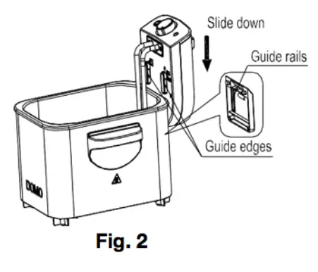 H Koenig DFX500 Deep Fat Fryer fig4