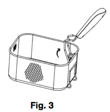 H Koenig DFX500 Deep Fat Fryer fig5