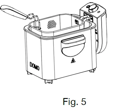 H Koenig DFX500 Deep Fat Fryer fig7
