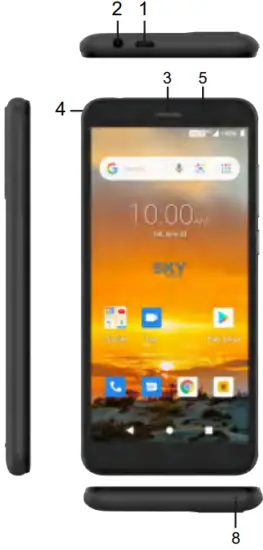 SKY DEVICES EliteD55 Smartphone Design A