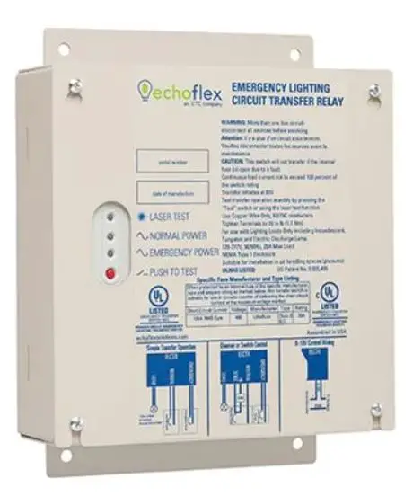 echoflex-UL924-Emergency-Lighting-Circuit-Transfer-Relay-PRO