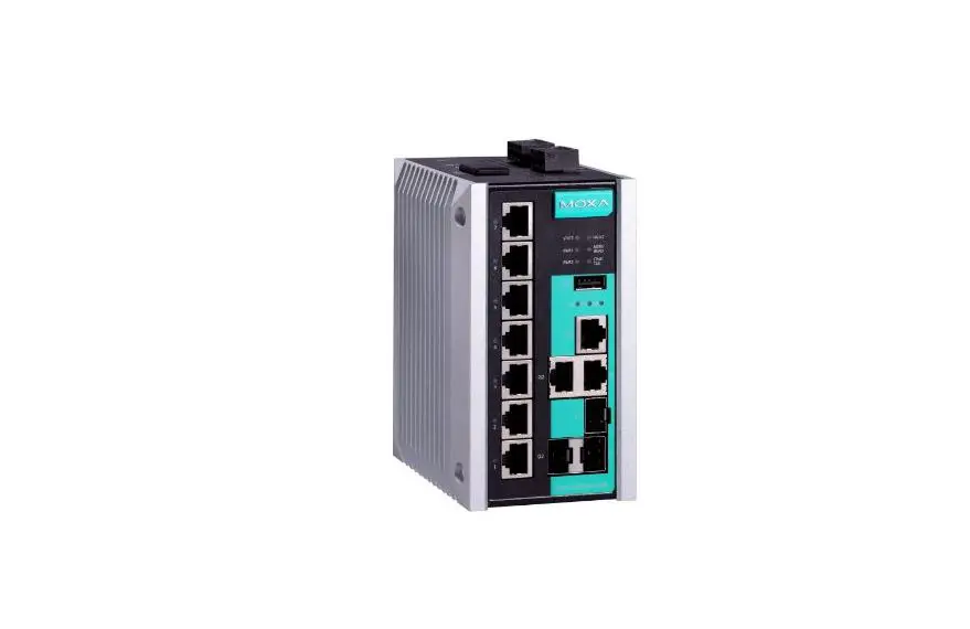 Moxa Eds-510e Series Layer 2 Managed Switches Installation Guide