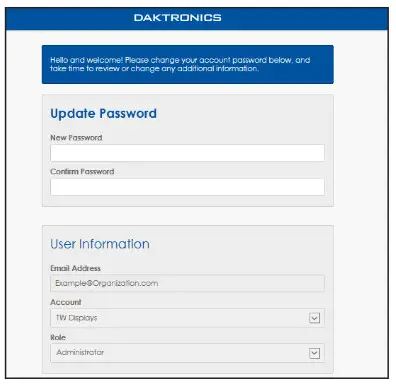 DAKTRONICS Large Matrix Galaxy GS6 Series 19.8mm Monochrome Message Displays - box