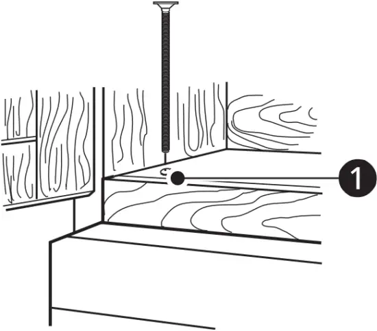 LG MHES173 - Attach the Oven to the Wall 2