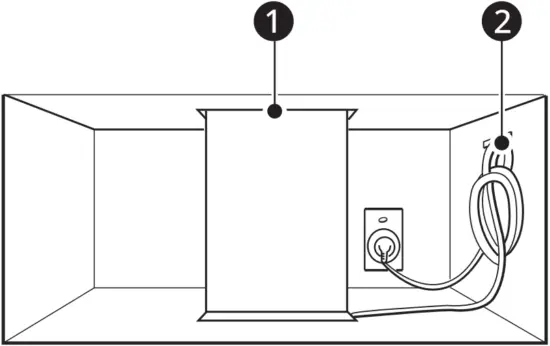LG MHES173 - Attach the Oven to the Wall 4
