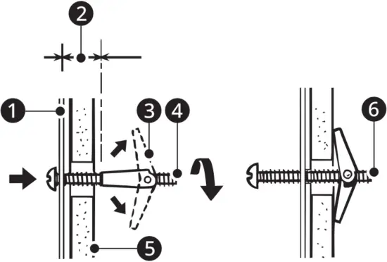 LG MHES173 - Install the Mounting Plate 2