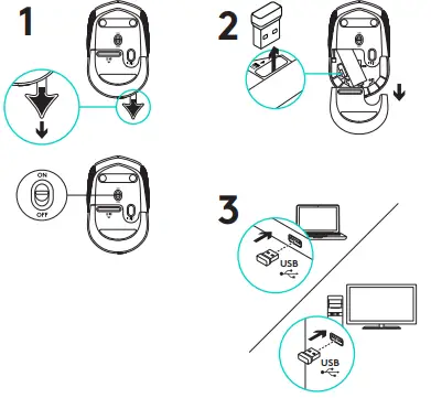 logitech B170 Wireless Mouse 1