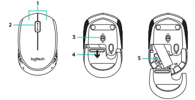 logitech B170 Wireless Mouse 2