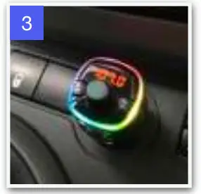 WEGMAN Bluetooth FM Transmitter - Installation 3