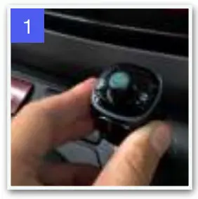 WEGMAN Bluetooth FM Transmitter - Installation