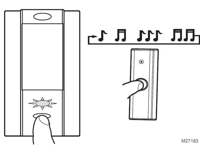 Honeywell RCWL200A Portable Wireless Door Chime-fig3