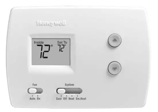 Honeywell RTH3100C Non-Programmable Digital Thermostat