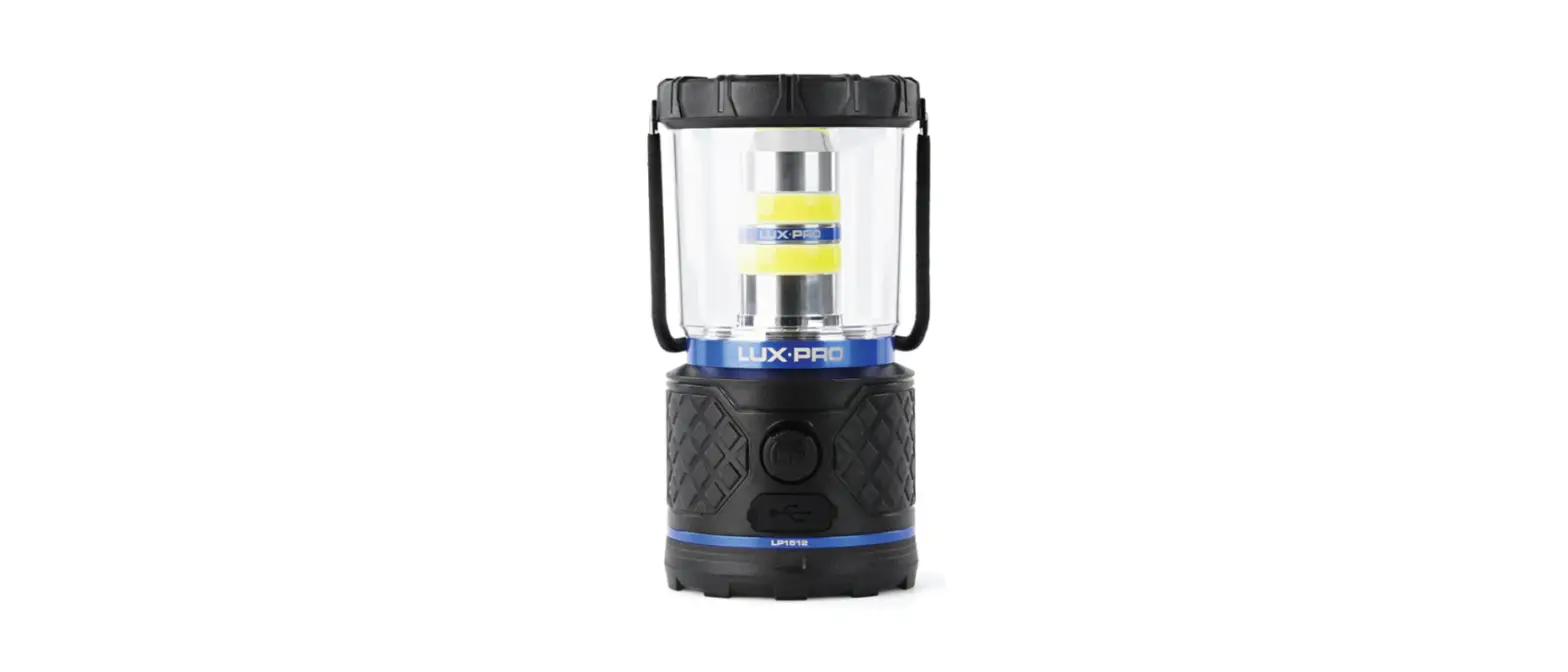 Luxpro Lp1512 Rechargeable Dual-power 1100 Lumen Led Lantern User Manual Luxpro Lp1512 Rechargeable Dual-power 1100 Lumen Led Lantern User Manual