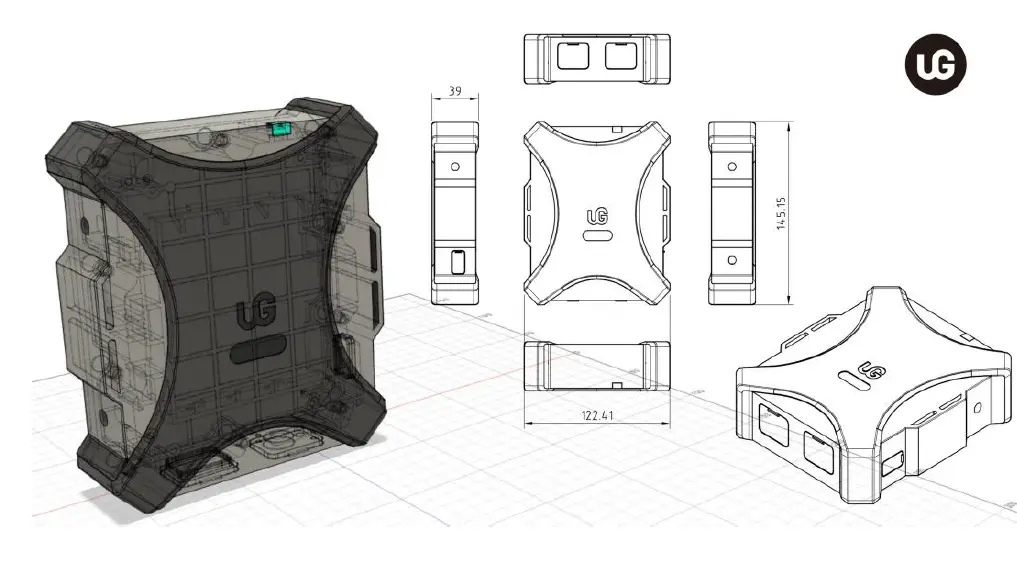 amberlink uGW800 IoT Hotspot LoRaWAN Device 1