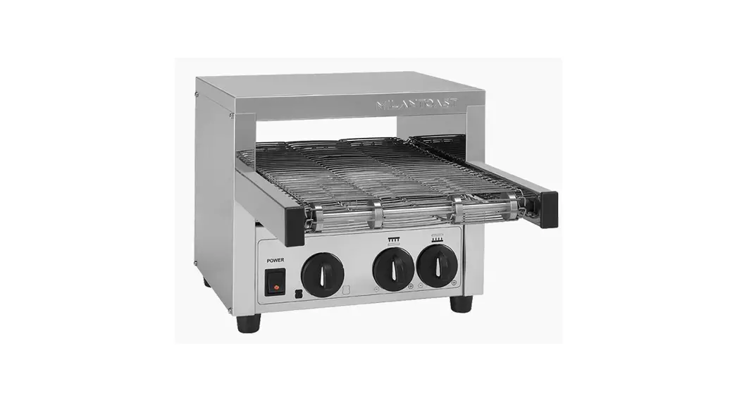 Milantoast 18001 Conveyor Toaster Instruction Manual Milantoast 18001 Conveyor Toaster Instruction Manual