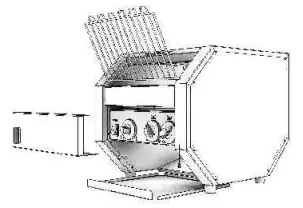 MILANTOAST 18001 Conveyor Toaster - TOASTER1