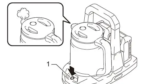 makita KT001G Rechargeable Cordless Kettle 7