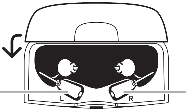 Charging the hearing aid