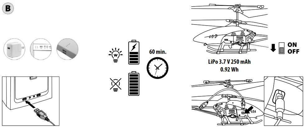 500507132 Easy Tyrann 200 Boost Radio Controlled Helicopter RTF-2
