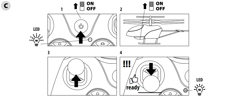 500507132 Easy Tyrann 200 Boost Radio Controlled Helicopter RTF-3