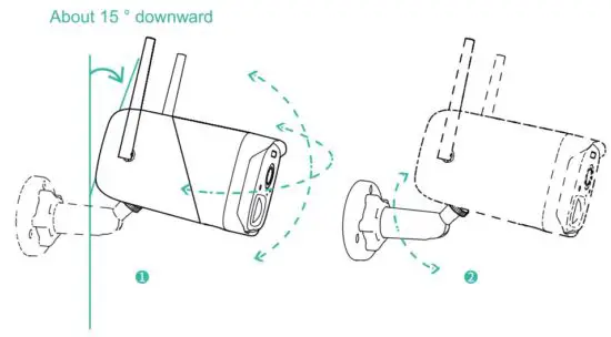 FIG 14 Adjust the angle