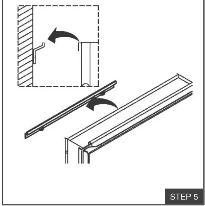 overstock LED Lighted Medicine Cabinet - STEP 5