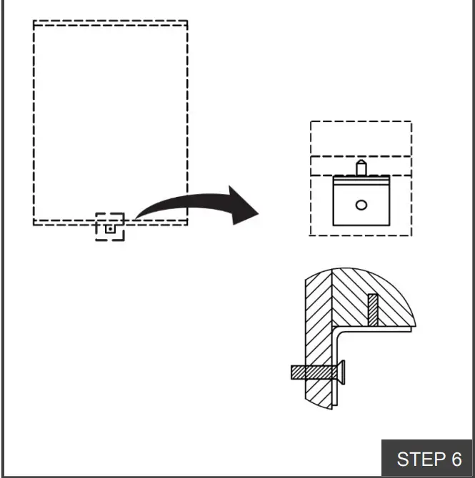 overstock LED Lighted Medicine Cabinet - STEP 6