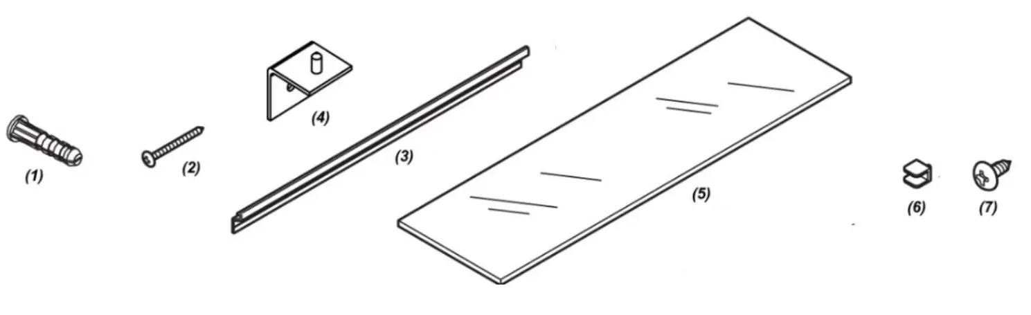 overstock LED Lighted Medicine Cabinet - TOOLS REQUIRED 1