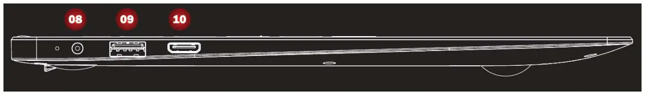 Evoo N140I2A7 Notebook - Charging
