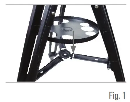 Celestron ExploraScope - Assembling - THE MOUNT
