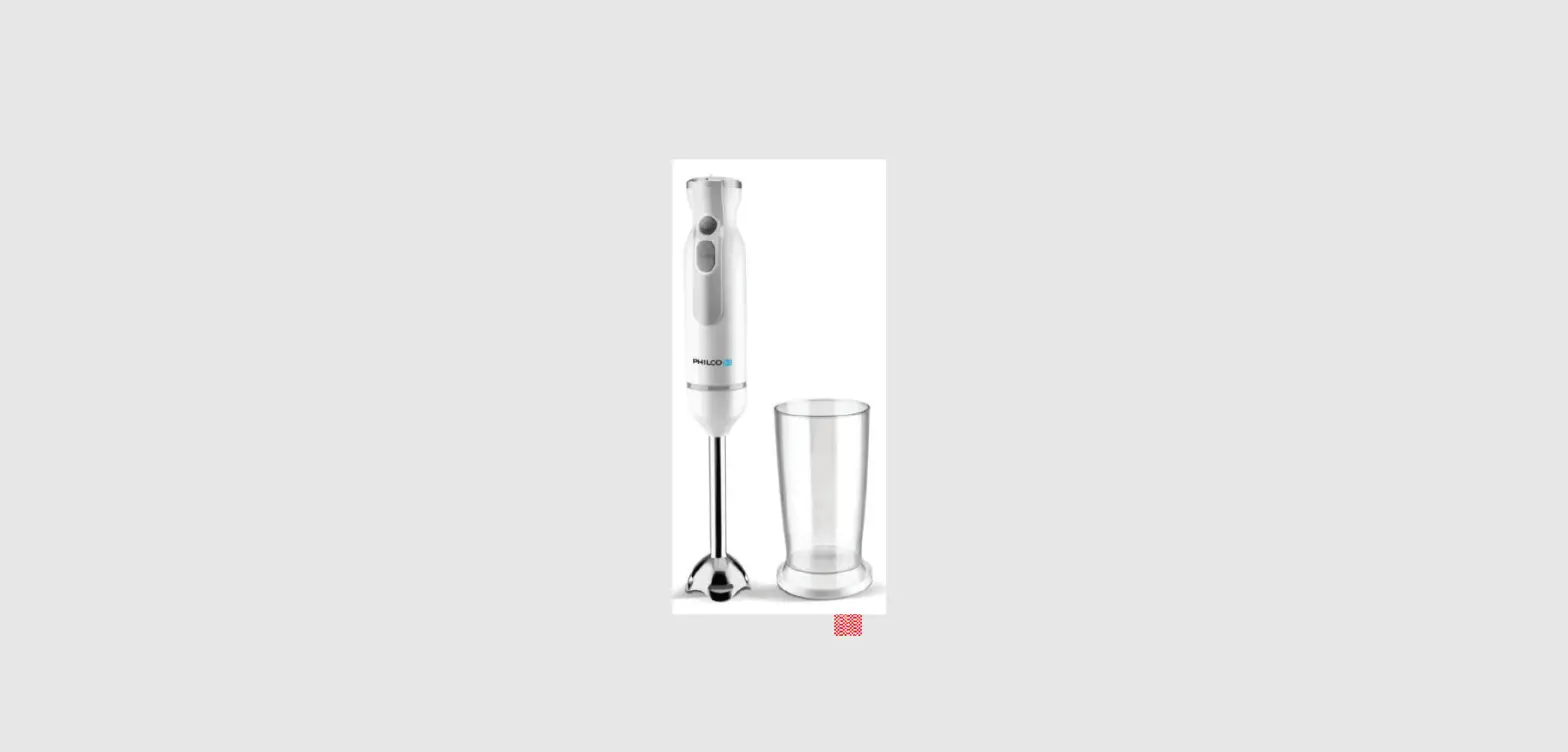 Philco Phhb 6600 Portable Hand Blender Instruction Manual Philco Phhb 6600 Portable Hand Blender Instruction Manual