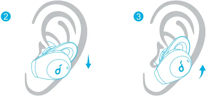 Soundcore Wireless Multi Mode Noise Canceling Earbuds D 2-3