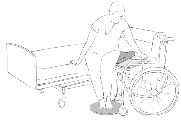 immedia IM99836GT PediTurn Soft and Hard Swivel Cushion for the Floor - Illustrations