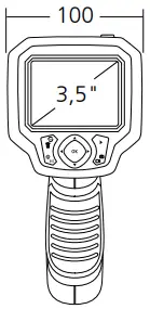 Laserliner VideoScope Plus Recordable Inspection Camera D2