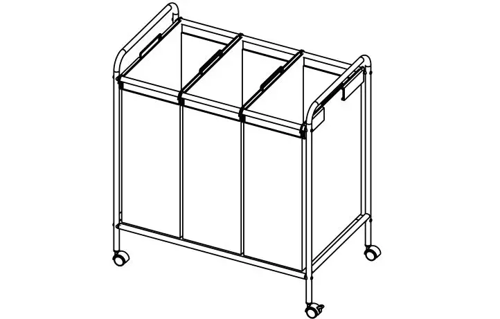 Amazonbasics 3-bag Laundry Sorter User Guide