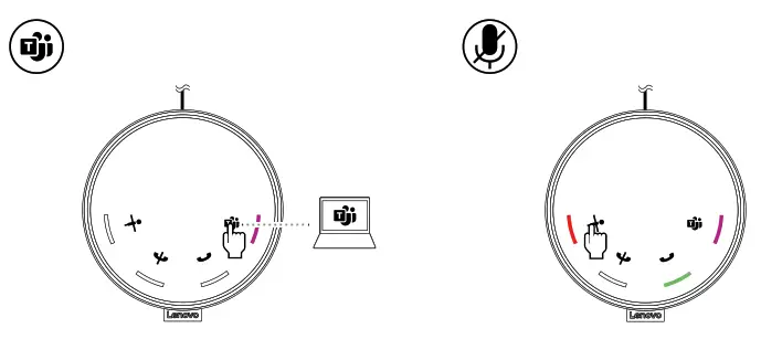 Lenovo 4XD1C82055 Go Wired Speakerphone - fig 2