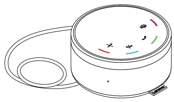 Lenovo 4XD1C82055 Go Wired Speakerphone