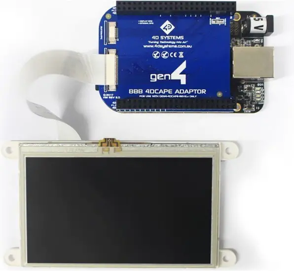 4D SYSTEMS gen4-4DCAPE-50T gen4-4DCAPE C9