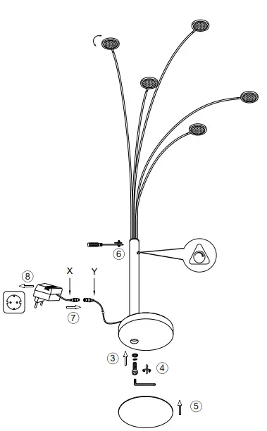 Paul Neuhaus-IM-351-55-Nola-LED-Floor-Lamp-FIG-5