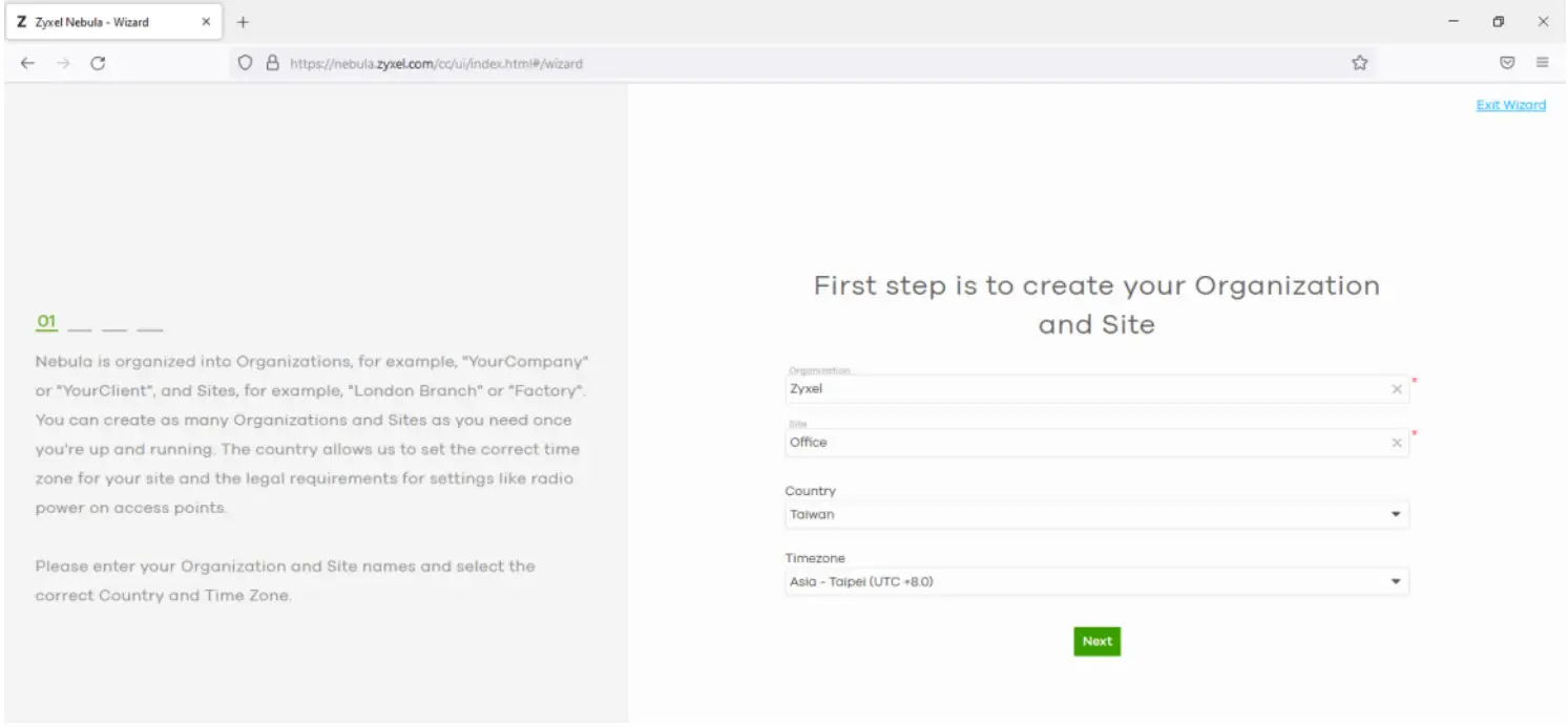 ZYXEL USG20 VPN Series SOP for Firewall Onboarding to Nebula - fig 15