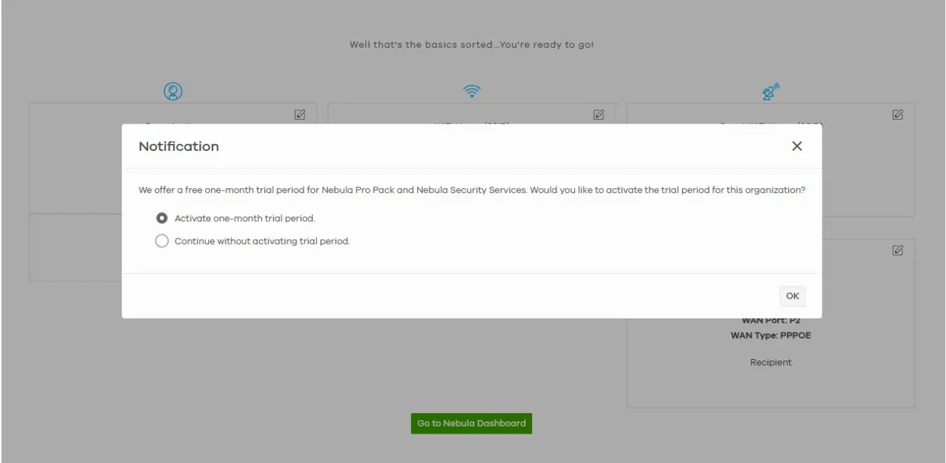 ZYXEL USG20 VPN Series SOP for Firewall Onboarding to Nebula - fig 20