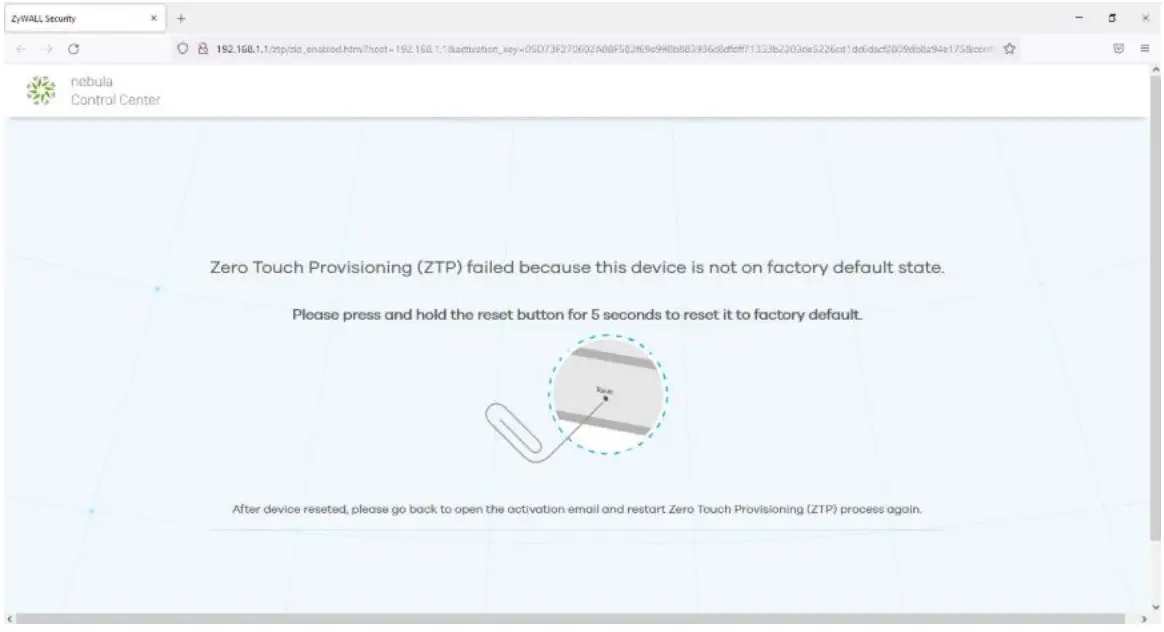 ZYXEL USG20 VPN Series SOP for Firewall Onboarding to Nebula - fig 22