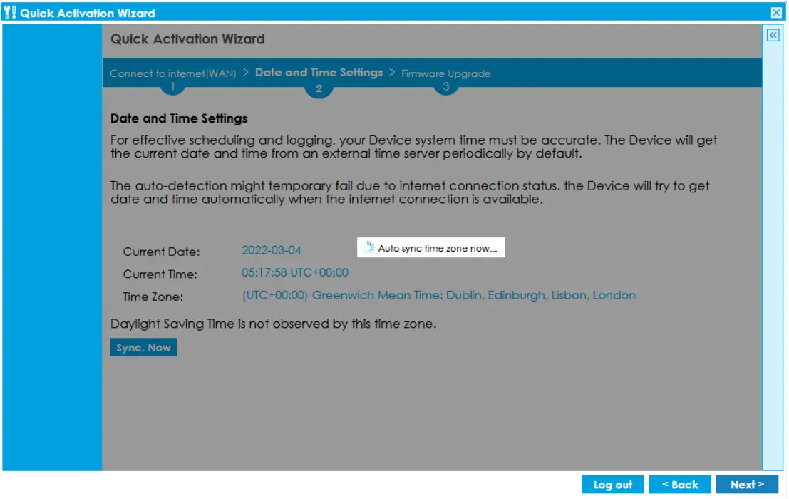 ZYXEL USG20 VPN Series SOP for Firewall Onboarding to Nebula - fig 9