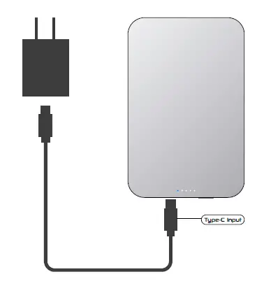 Shenzhen Loowoko Technology L-WP-05A5-V3 Magnetic Wireless Power Bank FIG 2