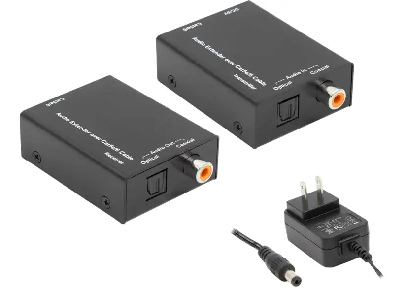 MeTra-CS-C5ADE-Digital-and-Analog-Audio-Extender-Over-Cat5e-or-6-Cable-PRODUCT