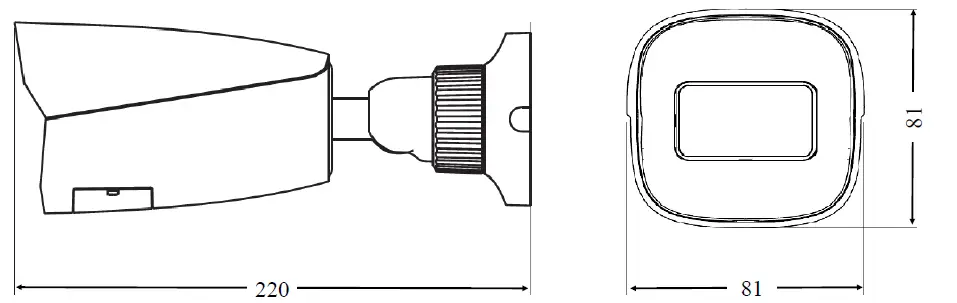 NOVUS NVIP-8H-6211 Bullet IP Camera fig 1