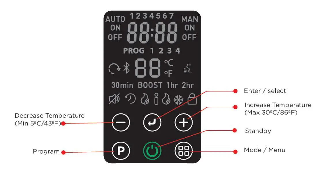 DIMPLEX-FutG3BT-Bluetooth-Controlled-3kW-Glass-Oil-free-Radiator-05