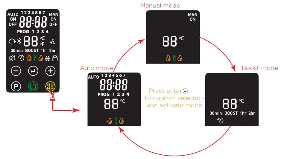 DIMPLEX-FutG3BT-Bluetooth-Controlled-3kW-Glass-Oil-free-Radiator-12