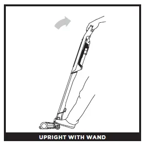 upright wand